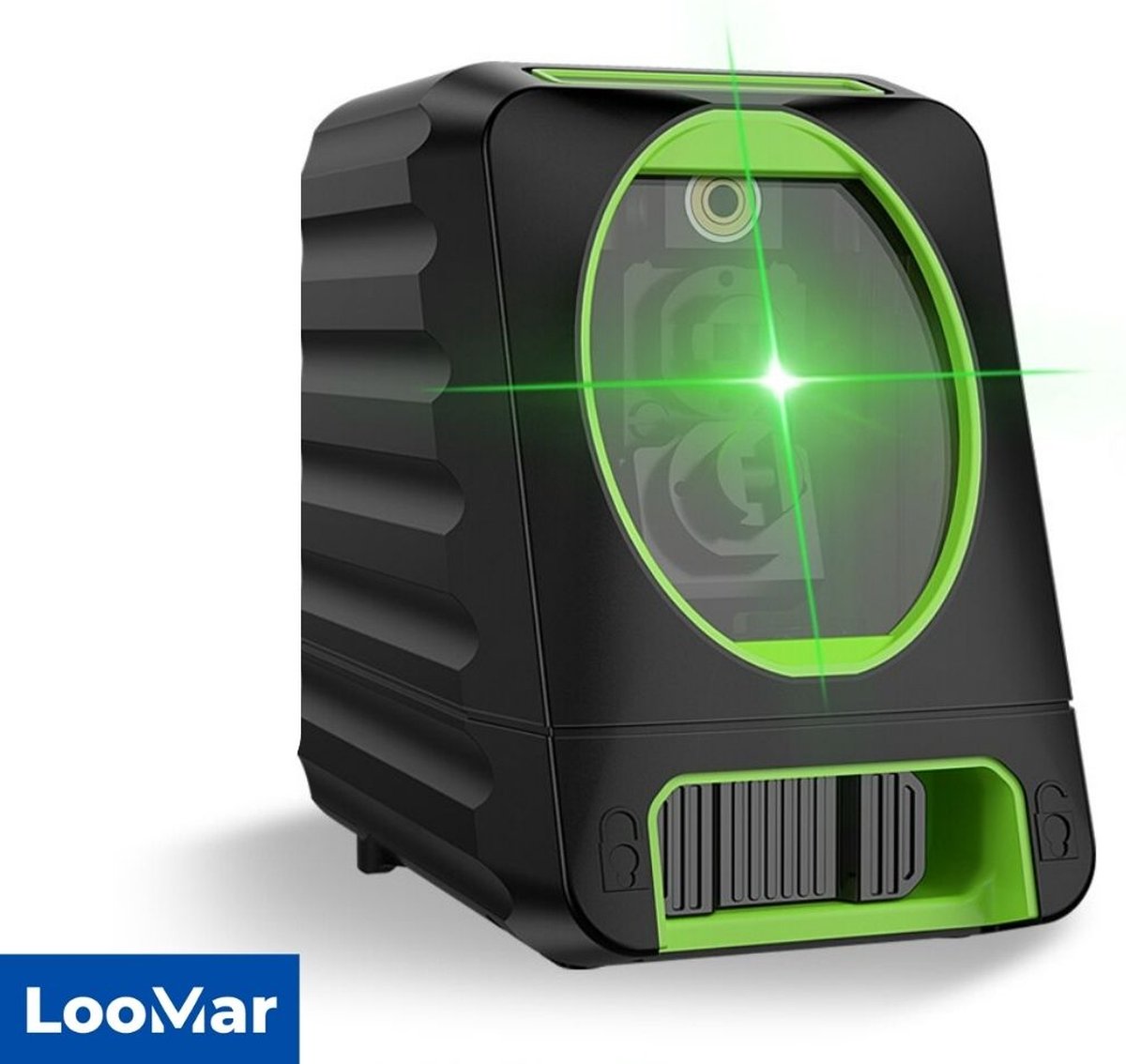 LooMar kruislijnlaser zelfnivellerend - Groen - Geschikt voor Outdoor