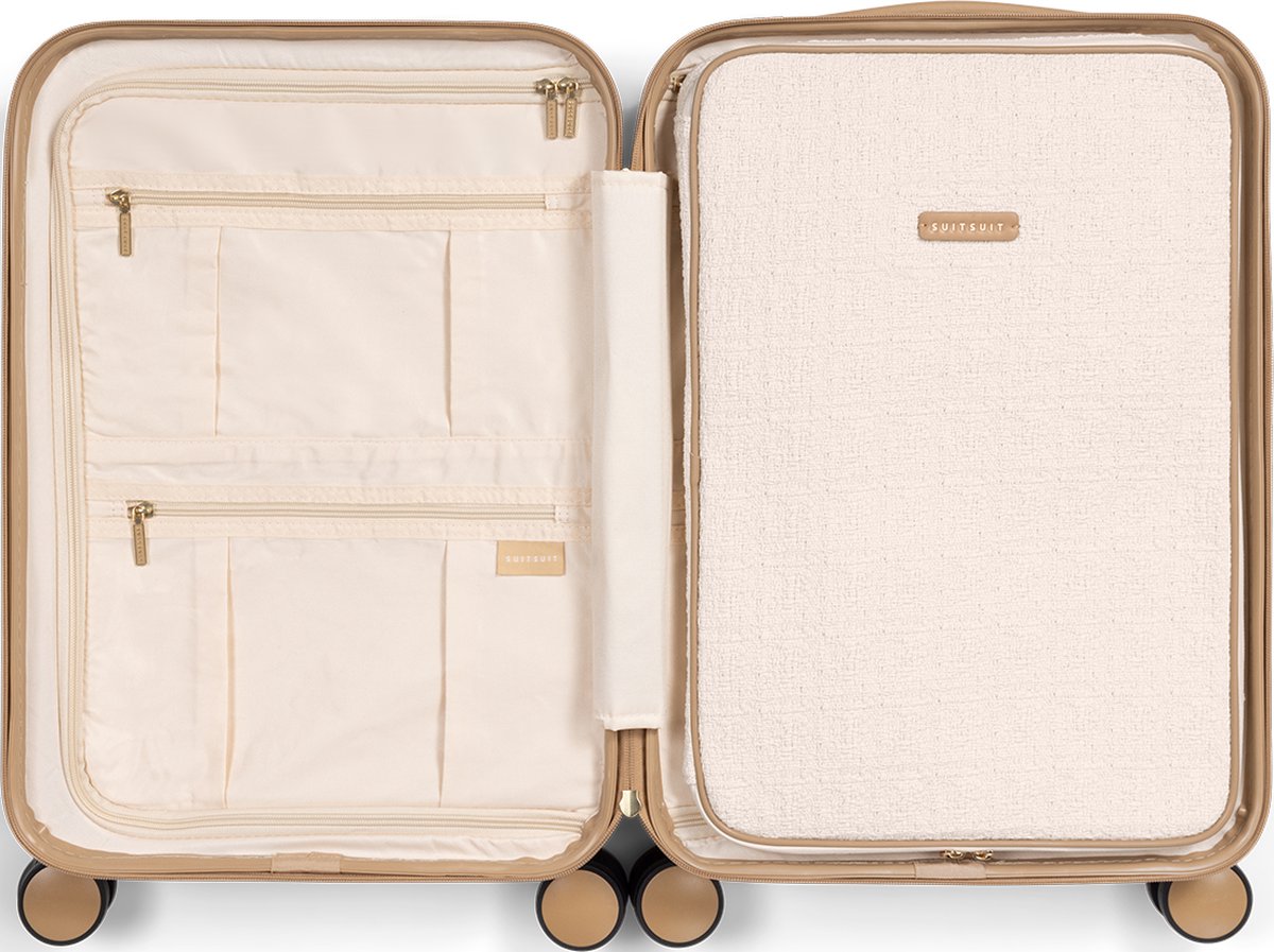 SUITSUIT Fusion - Packing Cubes - XL Maat - Handbagage koffer 55 cm - Koffer organizer set - Bagage organizers - Sloppy Cotton