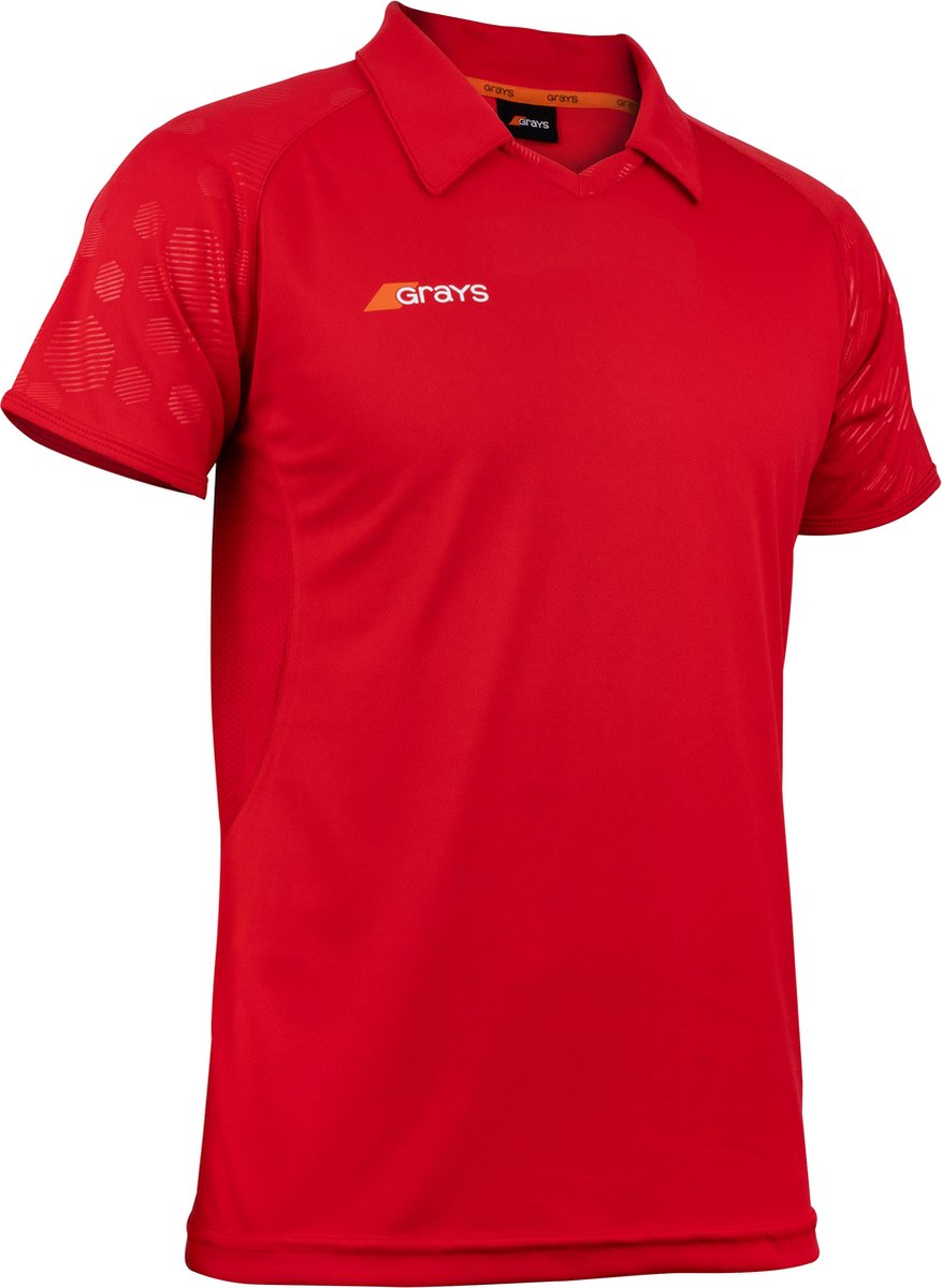 Grays hockeykleding Axis 750 Shirt Snr Rood - maat XL