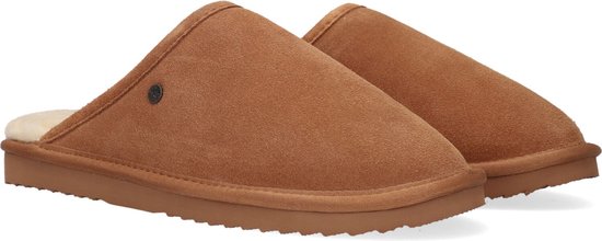 Warmbat Classic Unisex Pantoffels - Sloffen - Heren - Camel - Maat 44