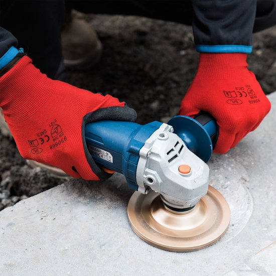 Disque Diamant 125mm à Meuler Meule Abrasive pour Poncer Béton Pierre  Granit