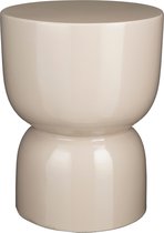 Mica Decorations Stage Bijzettafel - H45 x Ø35 cm - Cement - Beige