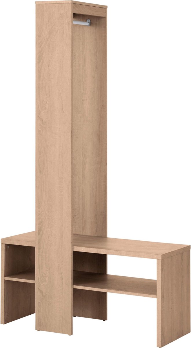 Notio Living Harper-Kledingkast - Eiken Natuur
