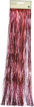 Cosy & Trendy Sachets de lametta cheveux d'ange ondulés rouge 50 x 500 cm - Guirlandes/fils en aluminium - Décorations de Noël/ Décorations pour sapin de Noël