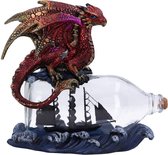 Nemesis Now - De Reis Ruby Dragon Beeldje 21.5cm