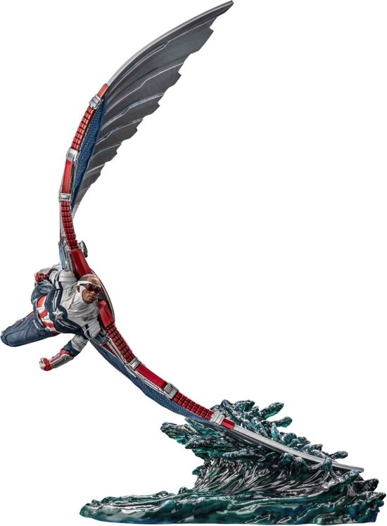 Le Falcon et le Soldat de l'Hiver - BDS Art Scale Statue 1/10 Captain America Sam Wilson Deluxe 46 cm