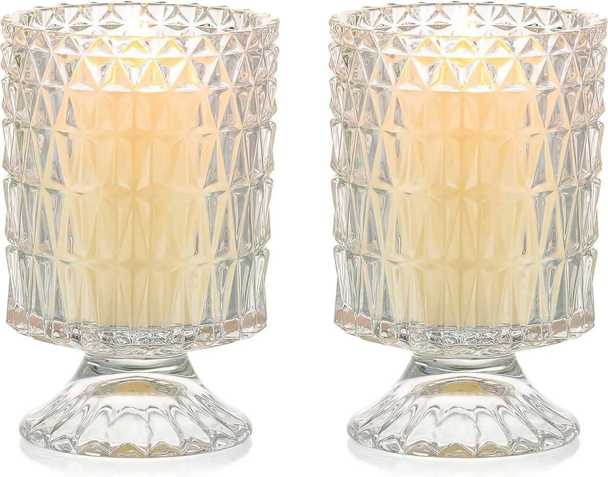 Kandelaar 5-armige candelabra van metaal zilver hoogte 80 cm