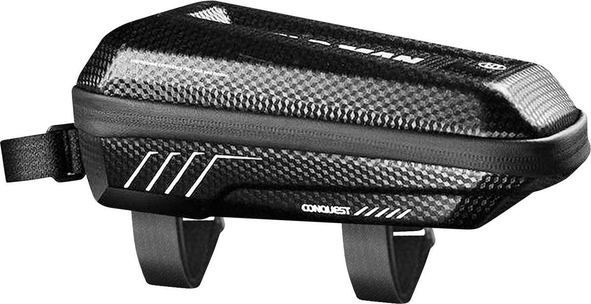 Waterdichte fietsframetas, capaciteit 1L - Wildman E5S zwart