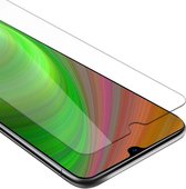 Cadorabo Screenprotector geschikt voor Samsung Galaxy A70 / A70s - Pantser film Beschermende film in KRISTALHELDER Geharde (Tempered) display beschermglas in 9H hardheid met 3D Touch