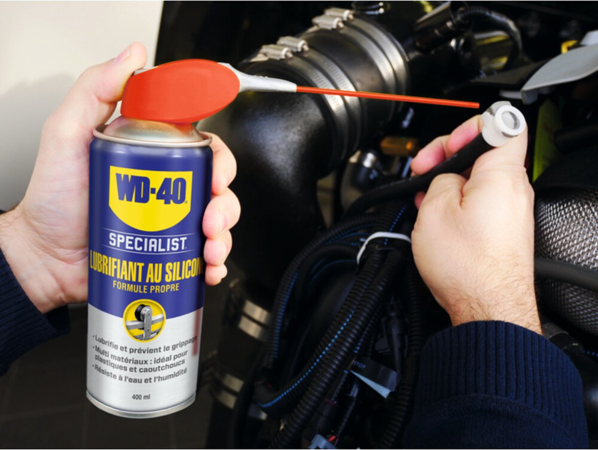 WD40 - Spray contact - 100ML - Spray serrure - Multispray - Arrête