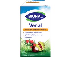 Bional Venal – Bloedvaten – Bij zware, vermoeide benen - Voedingssupplement met vitamine C - 90 capsules