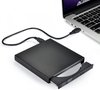 Parya - Plug & Play Externe CD/DVD Combo Drive Speler Reader - USB 2.0 CD-Rom Disk Lezer & Brander