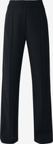 Wide Leg Pantalon Dames - Zwart - Maat 36