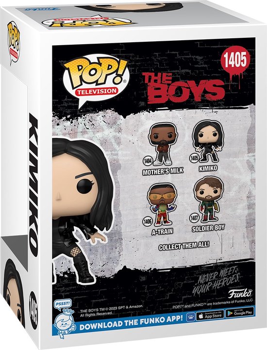 Pop Television: The Boys - Kimiko - Funko Pop #1405 | bol