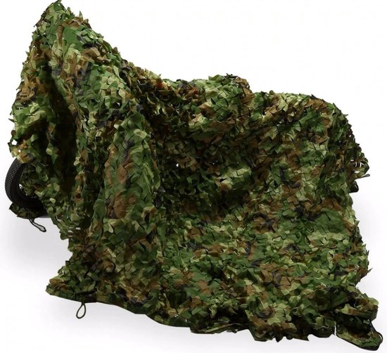 2x3 meter camouflage net groen - Tarp