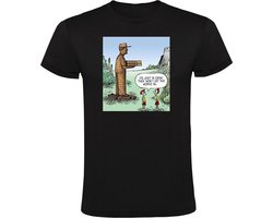 Romeinen en pizza Heren T-shirt - geschiedenis - rome - soldaat - italie - eten - humor - grappig