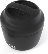 Geïsoleerde lunchbox MB Element Onyx - Lekvrije lunchtrommel - Houdt uw lunch tot 10u Warm of Koud - Ideaal voor Werk/School - Vrij van BPA - Duurzaam en veilig - Zwart