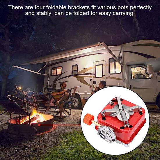SMH LINE® Campingkooktoestel, gasfornuis, set incl. 24 SMH LINE® Campingkooktoestel, gasfornuis, set incl. 24