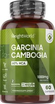 WeightWorld Garcinia Cambogia Pure - 1000mg - 60 Capsules voor 2 maanden