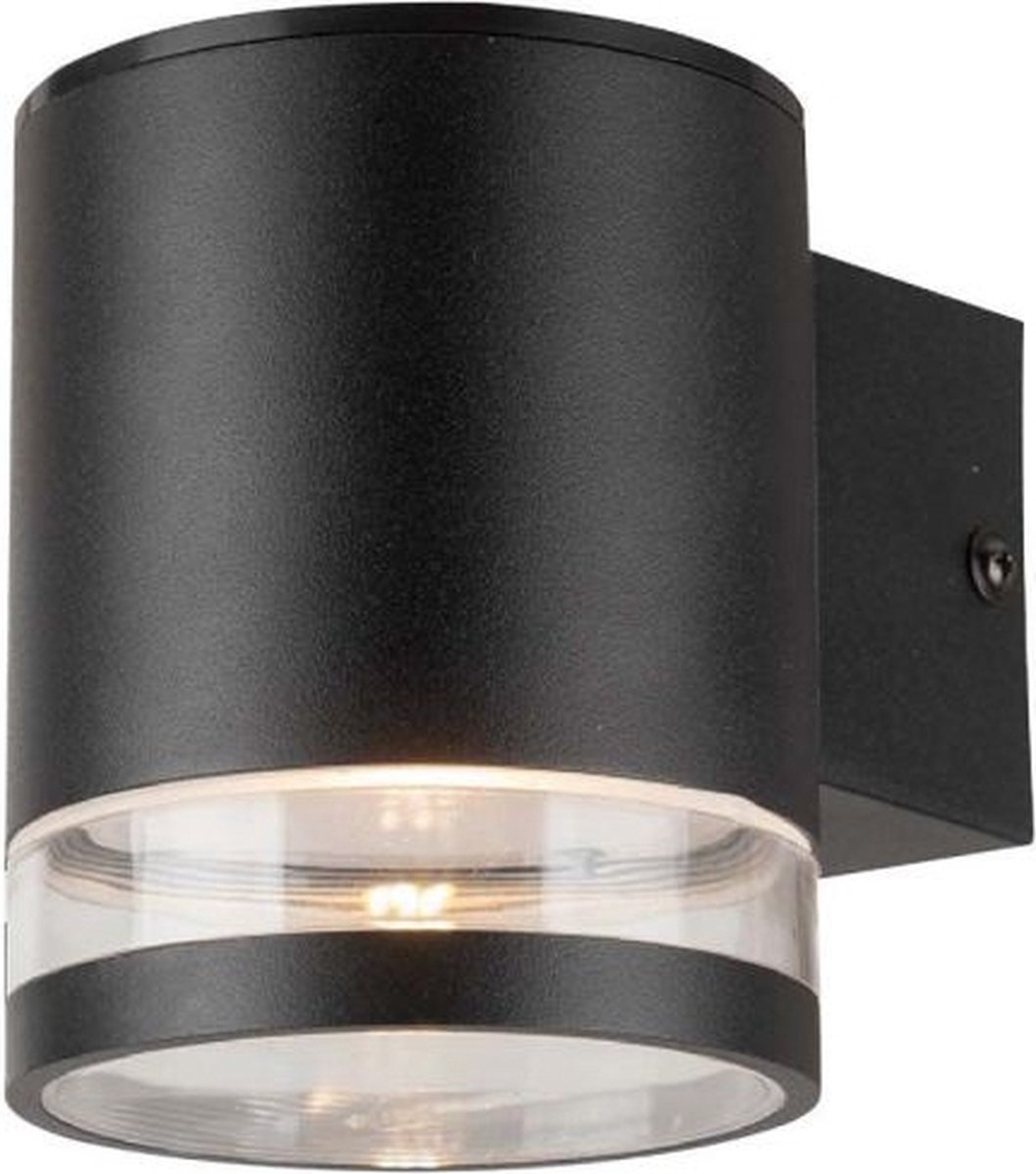 V-tac VT-1139 LED Solar Wandlamp - 3000K - IP54 - Zwart - Solar tuinverlichting - Solar buitenlamp