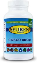 Seuren Nutrients Ginkgo Biloba Extract  240 mg 200 Capsules