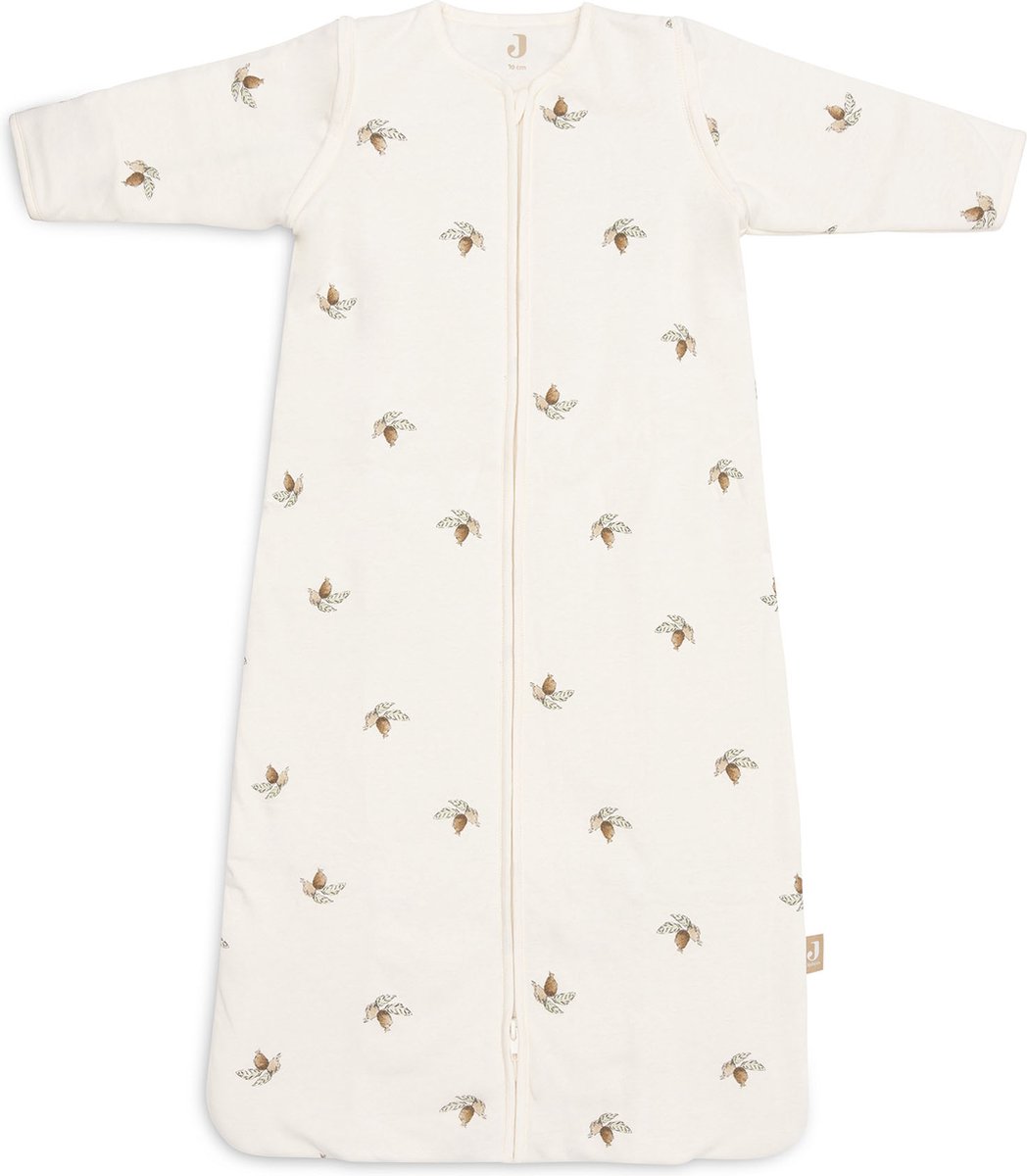 Jollein Baby Slaapzak Winter Met Afritsbare Mouw 70cm - Rosehip - Winterslaapzak