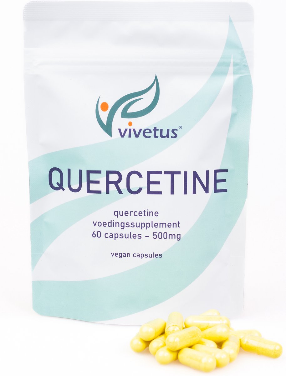 Goedkoopste Vivetus® Quercetine - 60 capsules - 500mg - vivetus.nl
