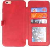 Rood Back Cover Book Design Hoesje voor iPhone 6 / 6s