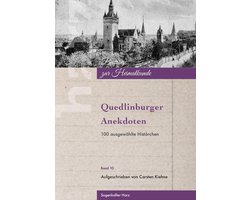 Harz - Beiträge zur Heimatkunde 10 - Quedlinburger Anekdoten