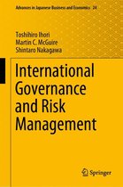 Advances in Japanese Business and Economics 24 - International Governance and Risk Management