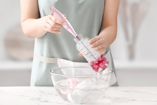 Babyjem Flessenborstel Roze van Merkloos — afbeelding 2