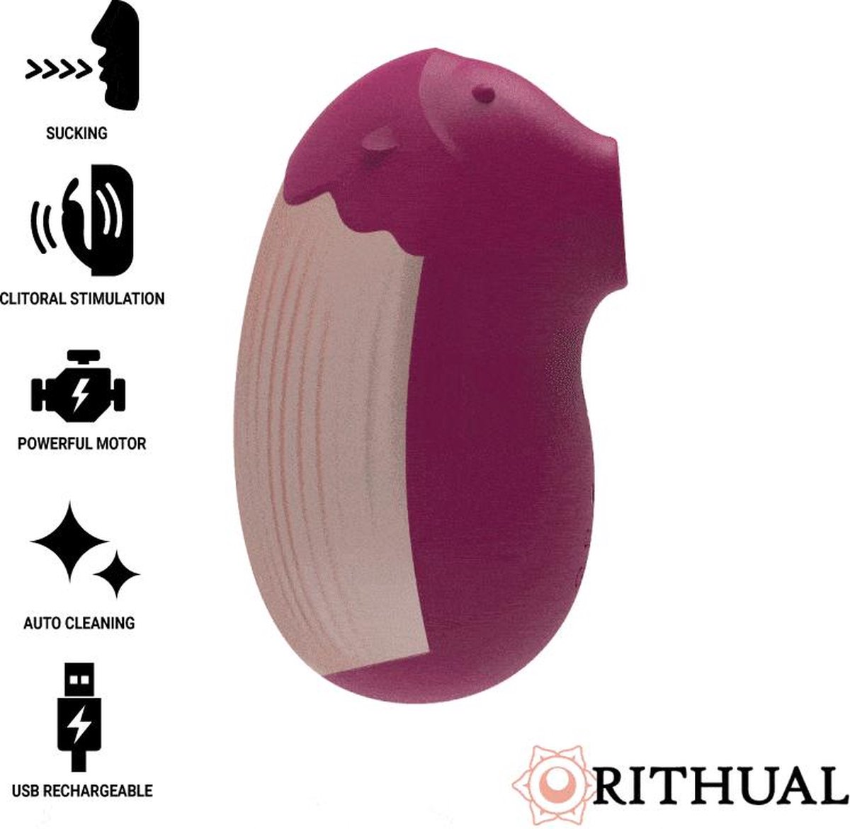 Ritual Luchtdruk Vibrator - Luchtdruk Vibrators Voor Vrouwen - Vibrator Luchtdruk Clitoris - Clitoris Stimulator Luchtdruk Zuiger