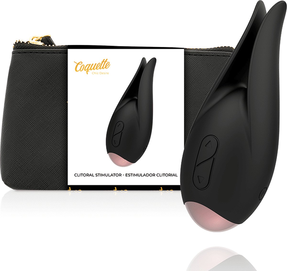 COQUETTE TOYS | Coquette Chic Desire Clitorial Stimulator Black / Gold