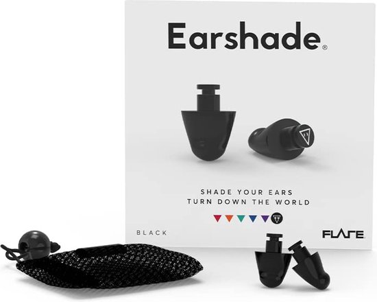 Bouchons d'oreilles Flare Audio Earshade Noir