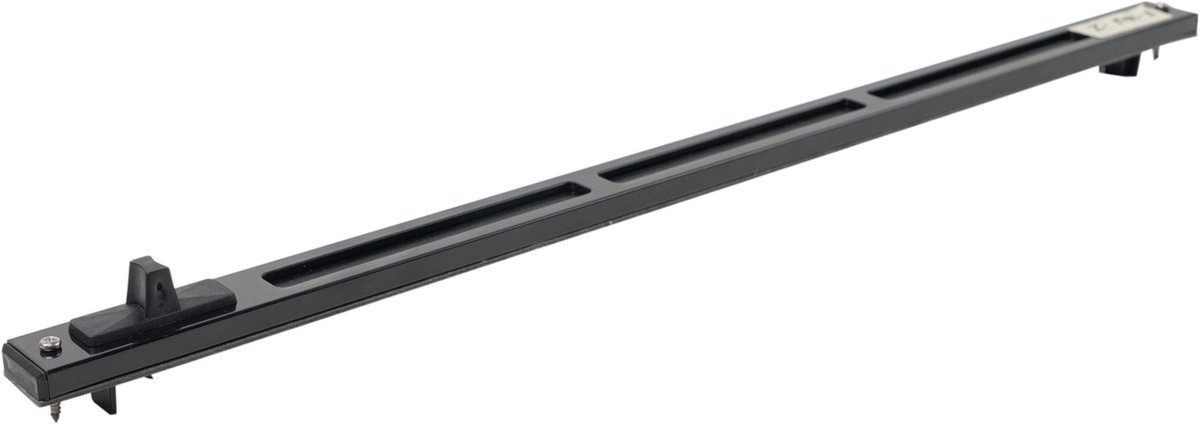 Airace Gleufluchtventilatie - Afsluitbaar binnenrooster - zwart ral 9005 - Type V-442-Z-1