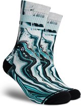FLINCK Sportsokken - Flow - Maat 45-48 - Unisex - Heren Sokken - Dames Sokken - Naadloze sokken - Crossfit Sokken - Hardloop Sokken - Fitness Sokken - Fietssokken