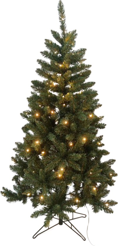 YRHome Kunstkerstboom van pvc, 150 cm, met verlichting, 180 lampen, led YRHome Kunstkerstboom van pvc, 150 cm, met verlichting, 180 lampen, led