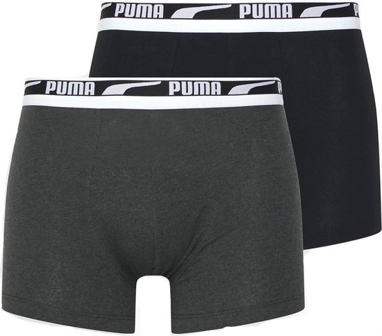 Puma - Everday Boxers 2P - Heren ondergoed -S