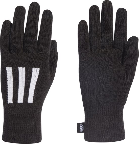 Adidas Sportswear 3-Stripes Conductive Handschoenen - Unisex - Zwart