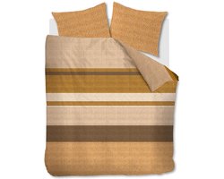 Beddinghouse Darren dekbedovertrek - Tweepersoons - 200x200/220 - Oker