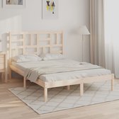 The Living Store Bedframe Grenenhout - 120x200 cm - Rustieke uitstraling