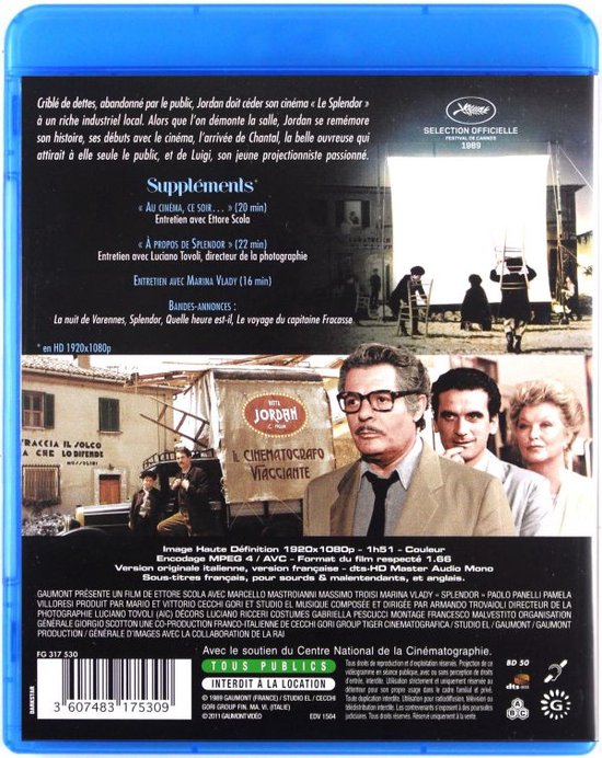 Splendor [Blu-Ray] (Blu-ray), Marina Vlady | Dvd's | bol