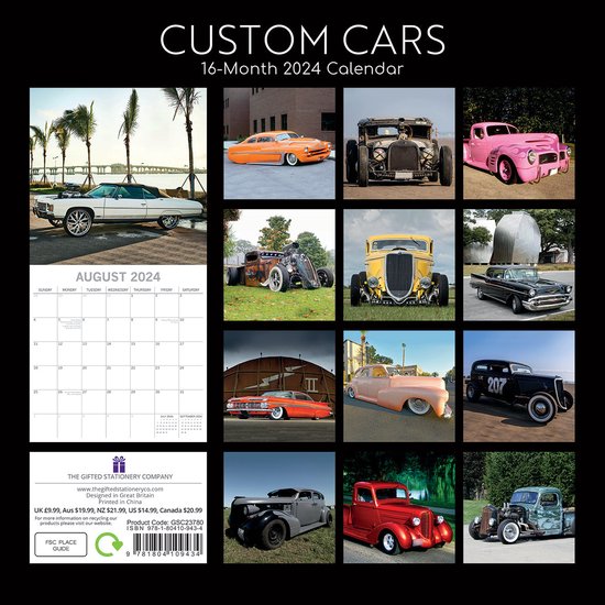 Custom Cars Kalender 2024 bol