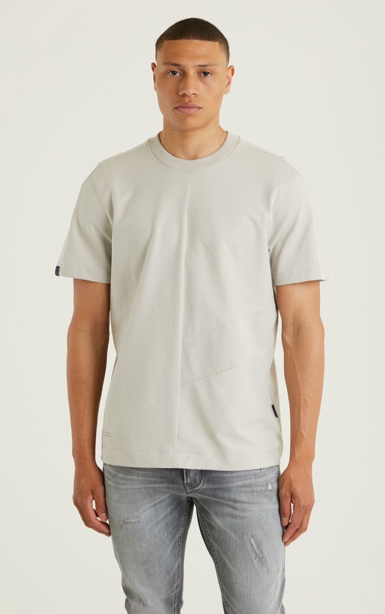 Chasin' T-shirt Eenvoudig T-shirt Niro Grijs Maat L
