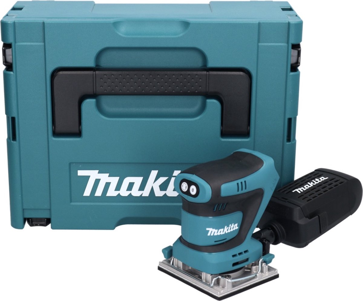 Makita DBO 482 ZJ accu-excentrische schuurmachine 18 V 112 x 102 mm + Makpac - zonder accu, zonder oplader – foto 3