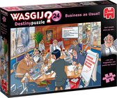 Bol.com Wasgij Destiny 24 Business As Usual! puzzel - 1000 stukjes aanbieding