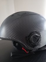 Speed Lite - Fietshelm - Speed pedelec helm - Lichtgewicht - Trendy Design - Zwart - Maat M/L