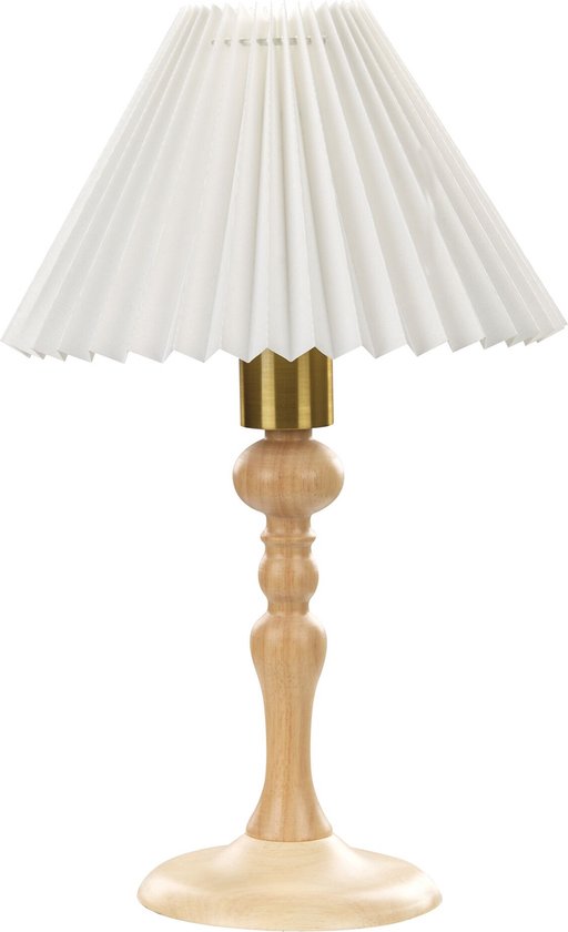 COOKS - Tafellamp - Lichtbruin - Hout