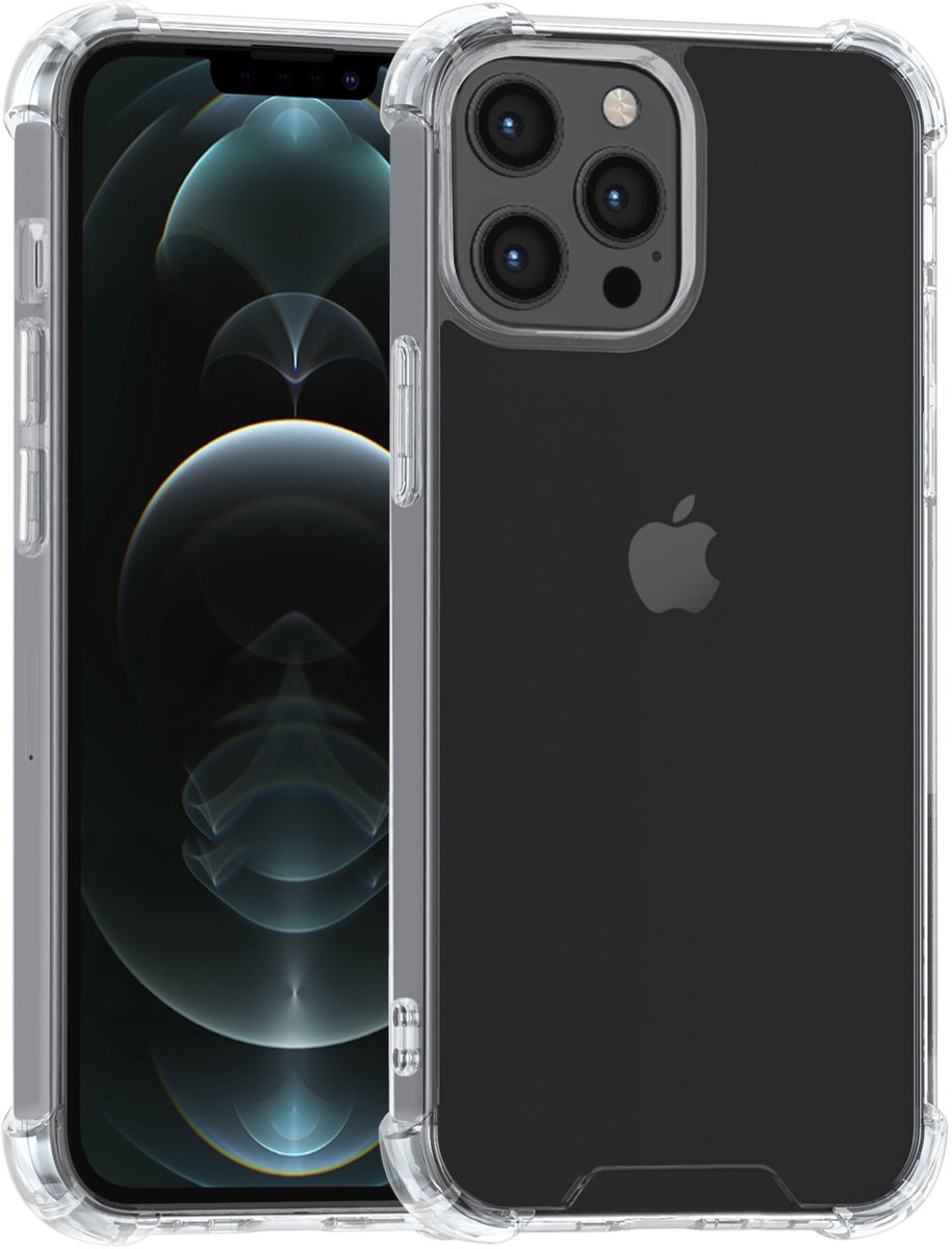 iPhone 13 Pro TPU Backcover - Transparant - Antishock