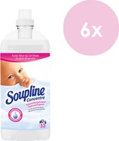Soupline Hypoallergeen Geconcentreerde wasverzachter - 6 x 1.3 l